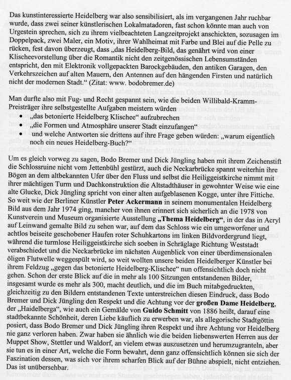 Laudatio Heidelberger Bildertagebuch